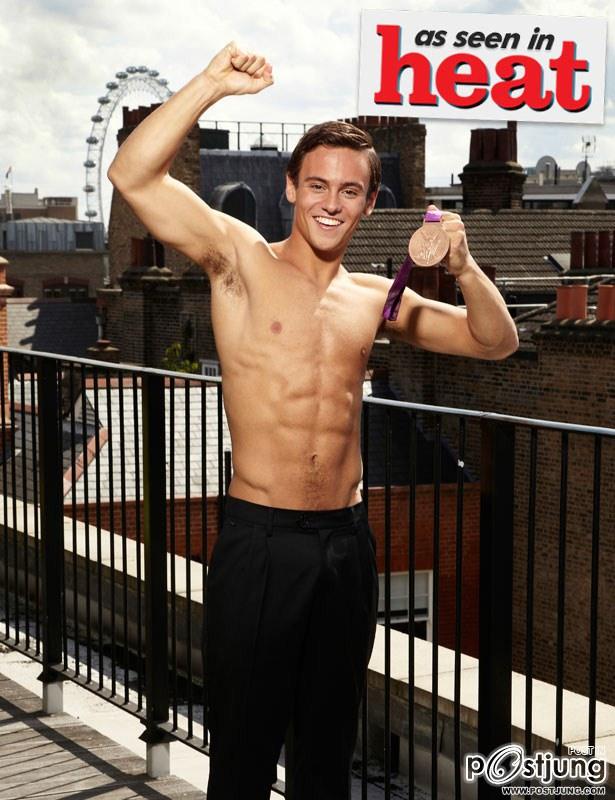 Tom Daley in ‘Heat’ Magazine