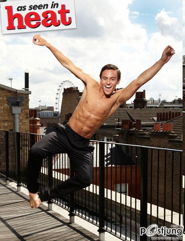 Tom Daley in ‘Heat’ Magazine