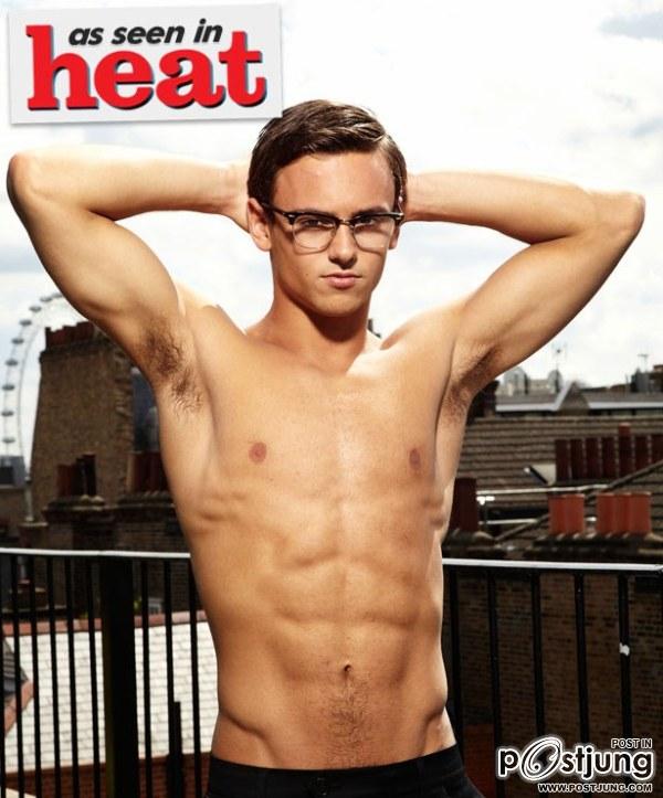 Tom Daley in ‘Heat’ Magazine