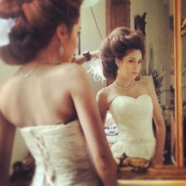 ขวัญ อุษามณี new update ถ่ายแบบชุดแต่งงาน