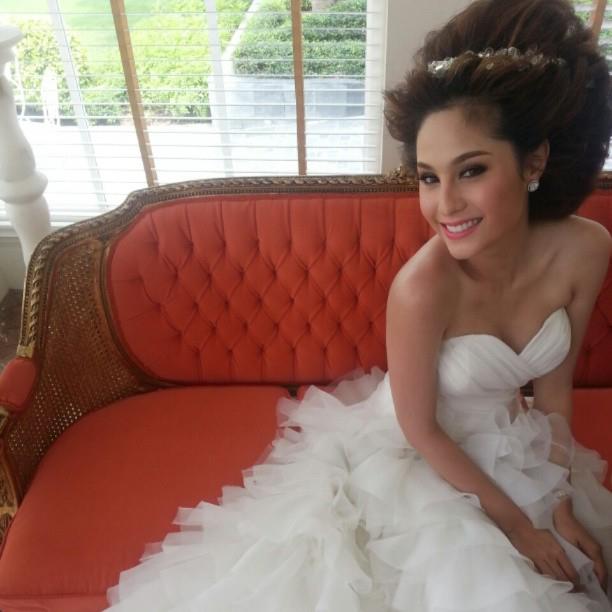 ขวัญ อุษามณี new update ถ่ายแบบชุดแต่งงาน