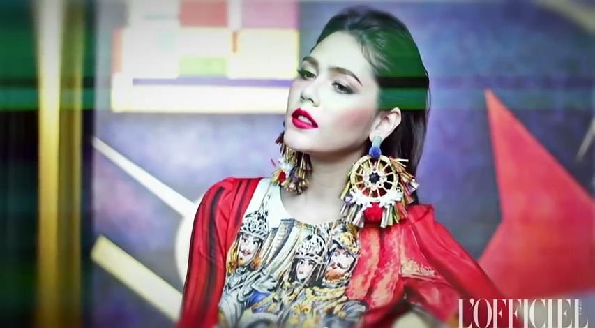 มาแล้วววว นางเอกของเมืองไทย คนแรก ที่ใด้ขื้นปก นิตยสาร ระดับโลก        L'OFFICIEL THAILAND