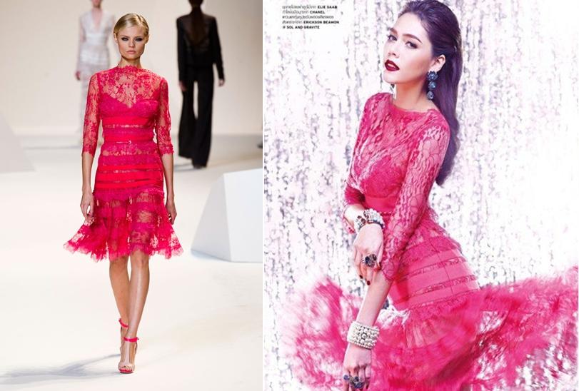 มาแล้วววว นางเอกของเมืองไทย คนแรก ที่ใด้ขื้นปก นิตยสาร ระดับโลก        L'OFFICIEL THAILAND