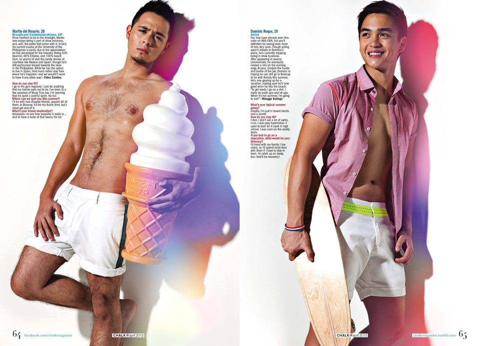 Joseph Marco & More...@ Chalk Magazine April 2013
