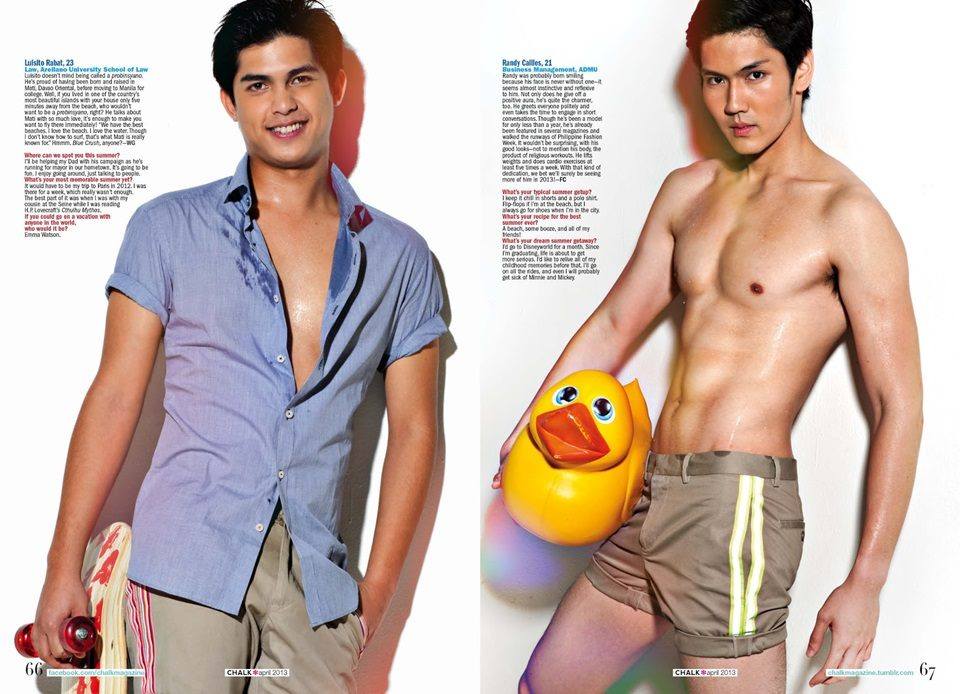 Joseph Marco & More...@ Chalk Magazine April 2013