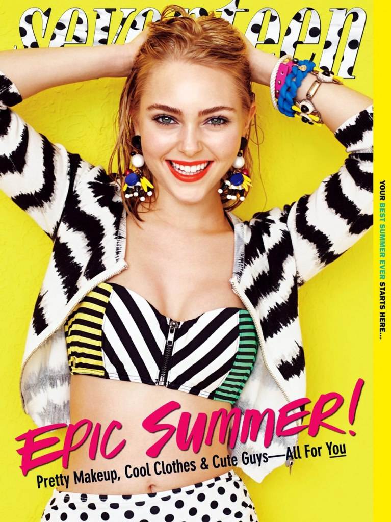 Anna Sophia Robb @ Seventeen Magazine May 2013