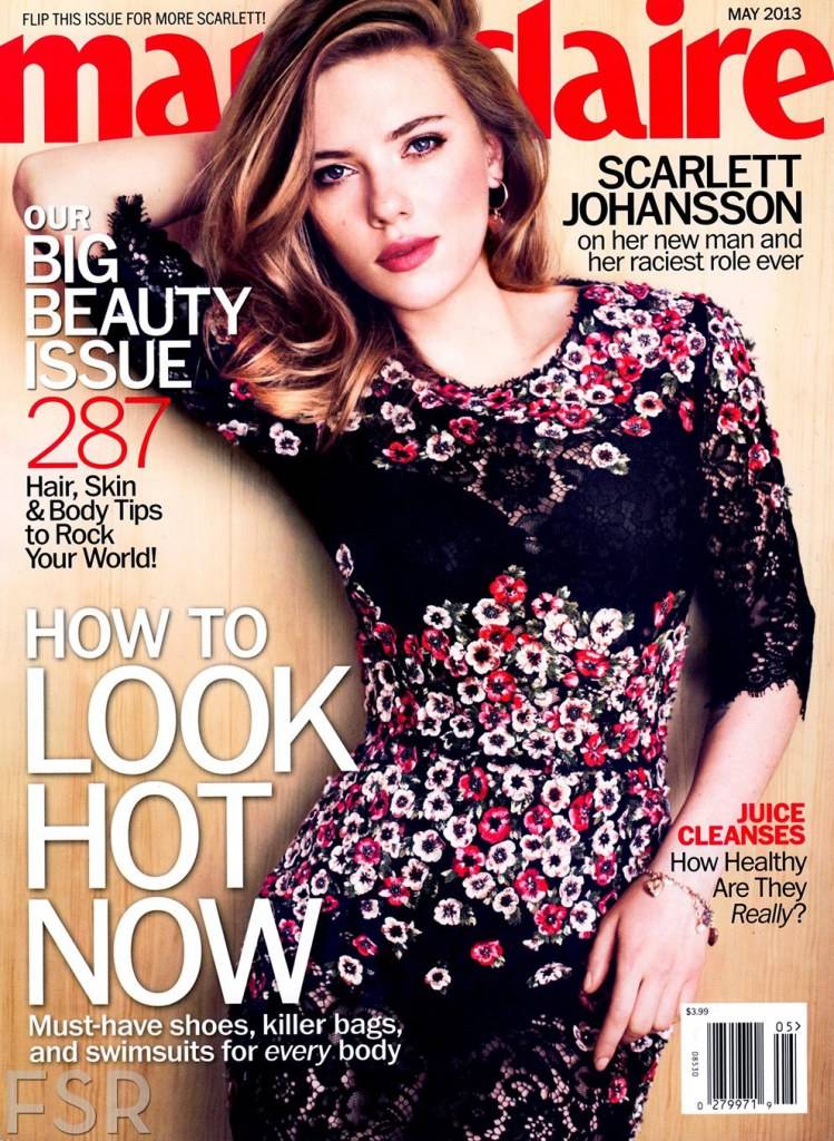 Scarlett Johansson @ Marie Claire US May 2013