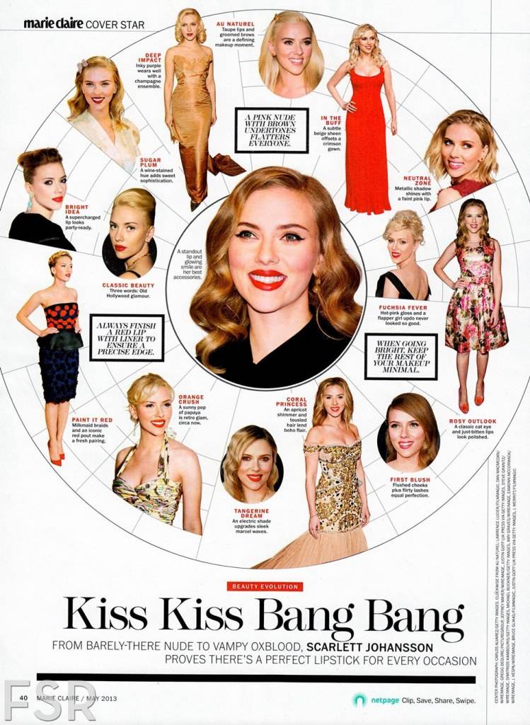 Scarlett Johansson @ Marie Claire US May 2013