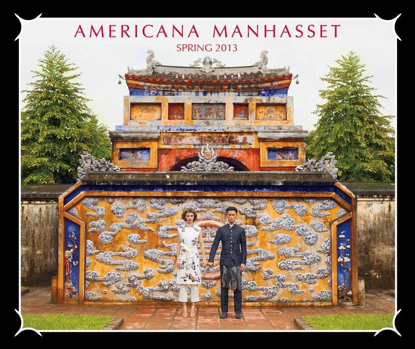 Arizona Muse & Zhao Lei @ Americana Manhasset 2013 Spring Lookbook
