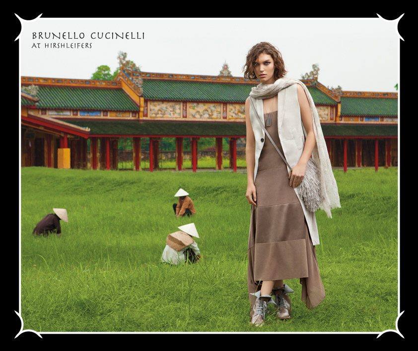 Arizona Muse & Zhao Lei @ Americana Manhasset 2013 Spring Lookbook