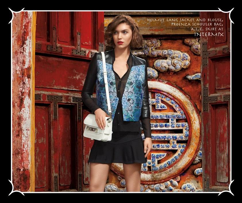 Arizona Muse & Zhao Lei @ Americana Manhasset 2013 Spring Lookbook