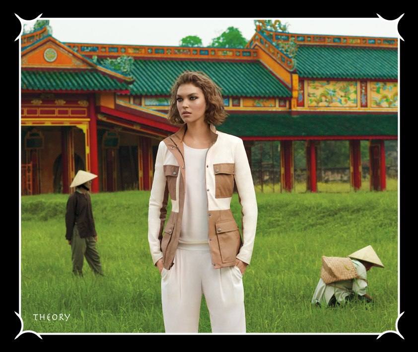 Arizona Muse & Zhao Lei @ Americana Manhasset 2013 Spring Lookbook