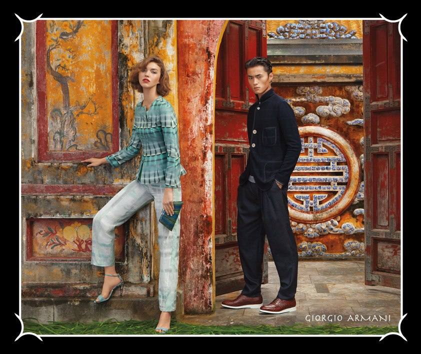 Arizona Muse & Zhao Lei @ Americana Manhasset 2013 Spring Lookbook