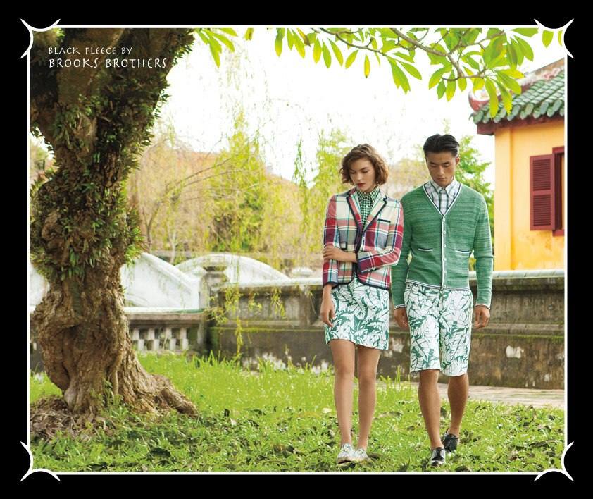 Arizona Muse & Zhao Lei @ Americana Manhasset 2013 Spring Lookbook