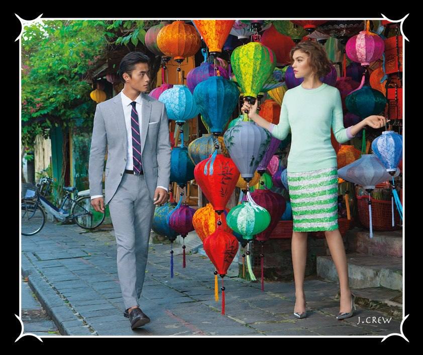 Arizona Muse & Zhao Lei @ Americana Manhasset 2013 Spring Lookbook