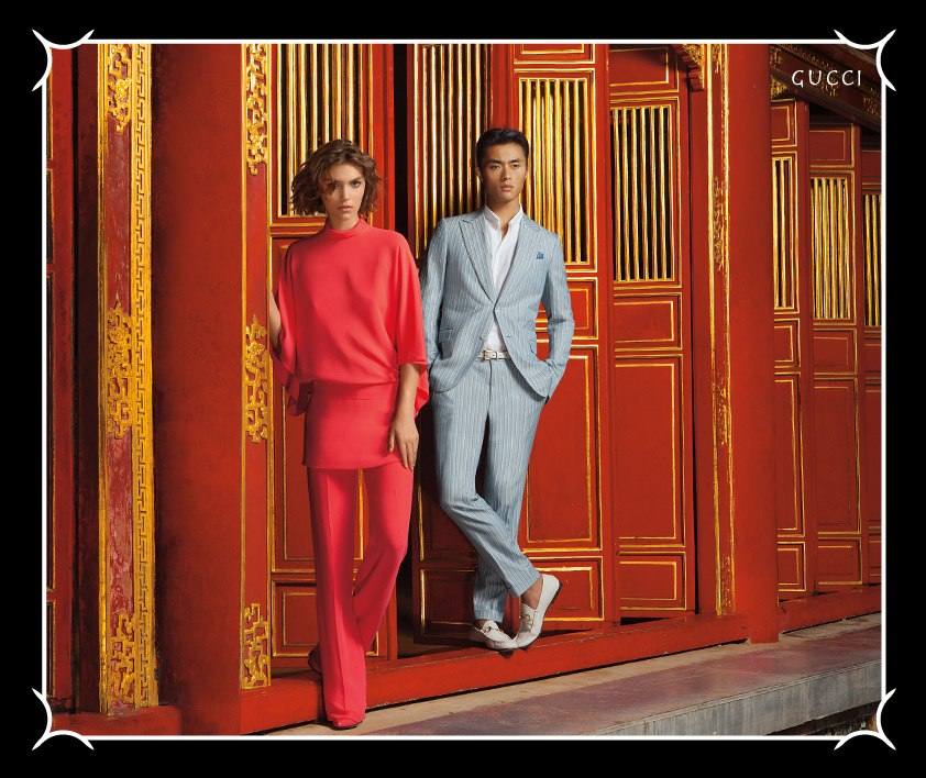 Arizona Muse & Zhao Lei @ Americana Manhasset 2013 Spring Lookbook