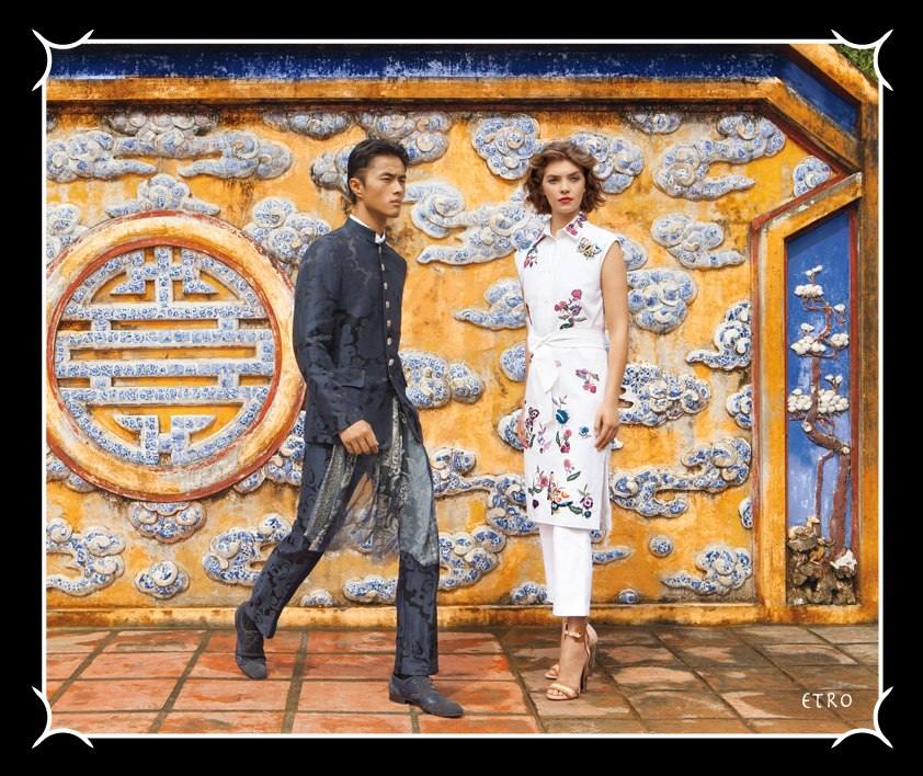 Arizona Muse & Zhao Lei @ Americana Manhasset 2013 Spring Lookbook