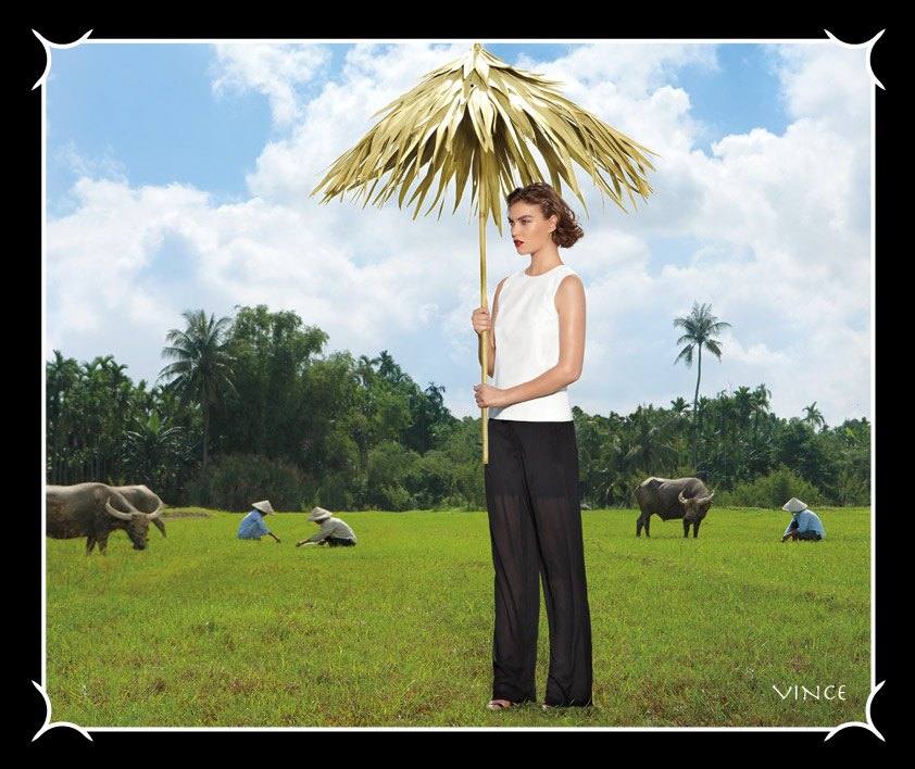 Arizona Muse & Zhao Lei @ Americana Manhasset 2013 Spring Lookbook