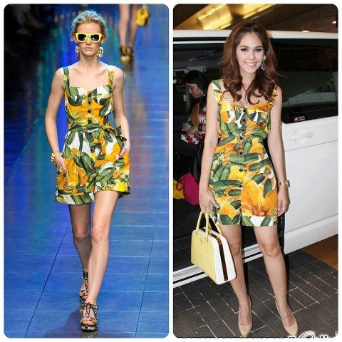 รวมแฟชั่นแบรนด์เนม ของชมพู่ อารยา