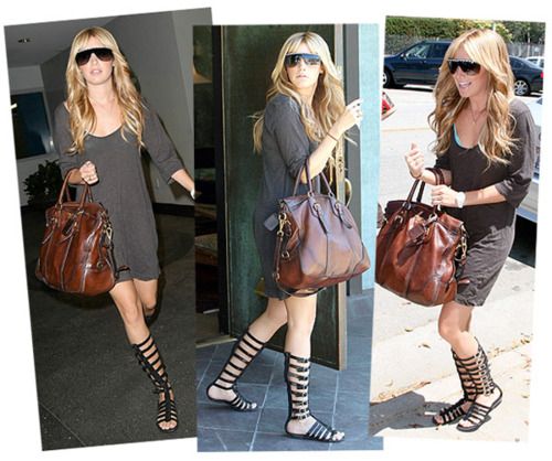 เทรนด์ใหม่ Gladiator boot ของบรรดาเหล่าดาราเซเลบคนดัง