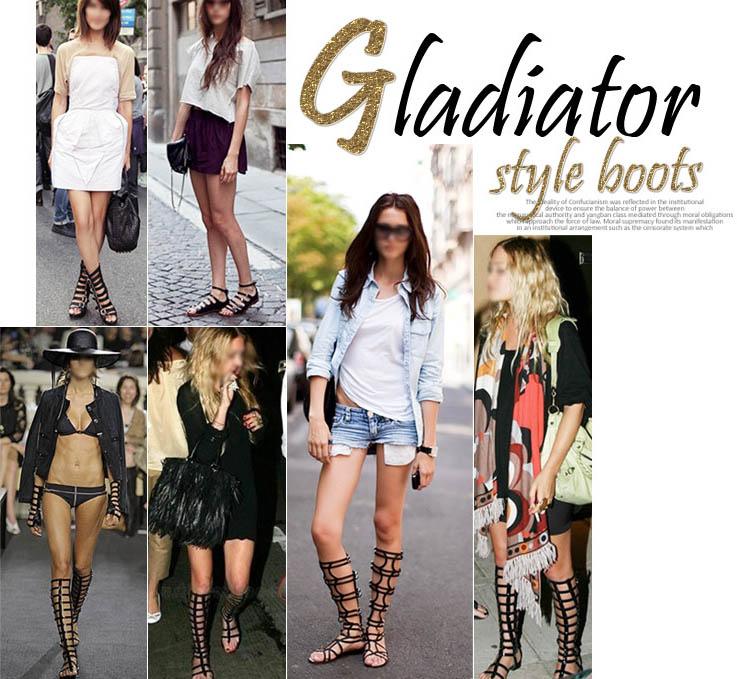 เทรนด์ใหม่ Gladiator boot ของบรรดาเหล่าดาราเซเลบคนดัง