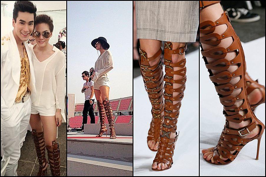 เทรนด์ใหม่ Gladiator boot ของบรรดาเหล่าดาราเซเลบคนดัง