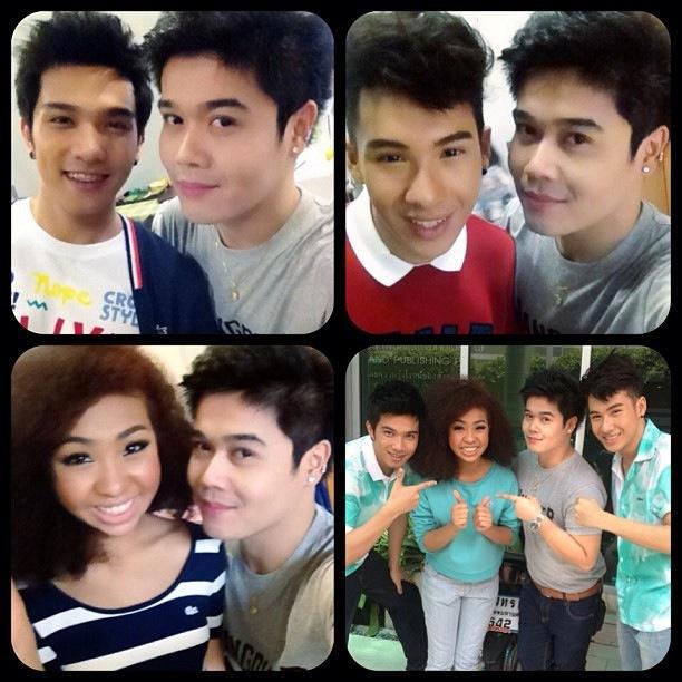 อ้น ตั้ม ดี ถ่ายเเบบ