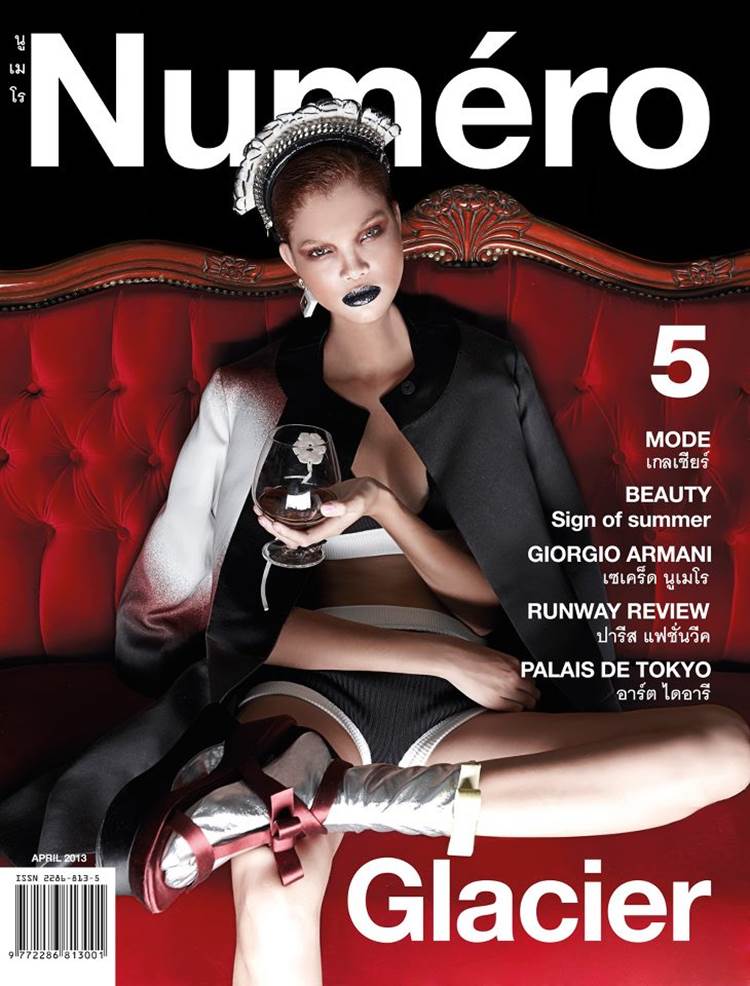 Carmen Solomons @ Num&eacute;ro Thailand vol.1 no.5 April 2013