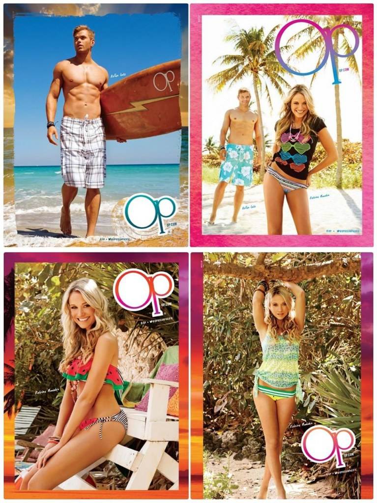 Kellan Lutz & Katrina Bowden @ &lsquo;Op&rsquo; S/S 2013 campaign