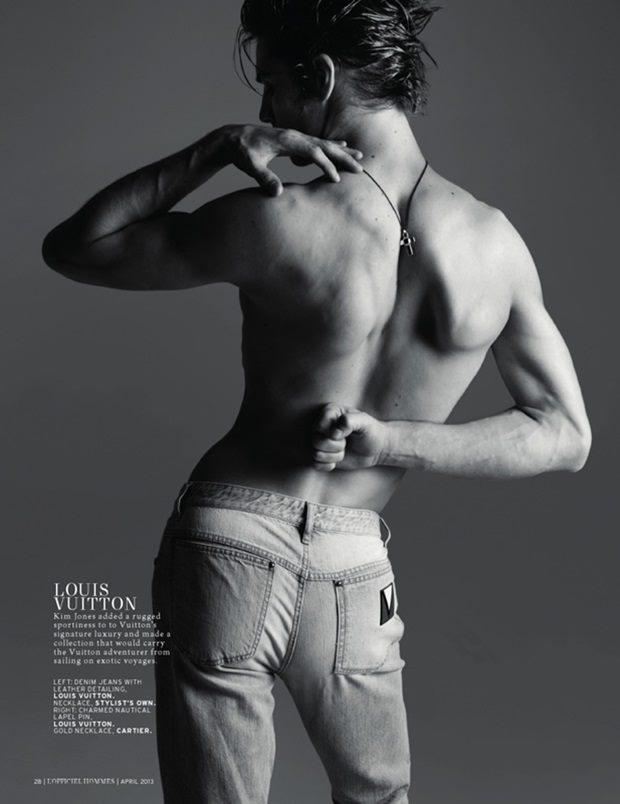 Timoth&eacute;e Bertoni @ L'Officiel Hommes Singapore S/S 2013