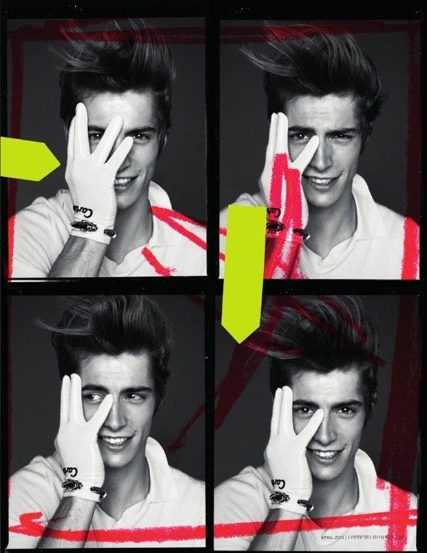 Timoth&eacute;e Bertoni @ L'Officiel Hommes Singapore S/S 2013