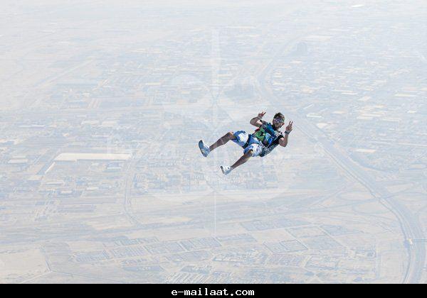 กีฬาที่น่าตื่นเต้นอย่างหนึ่งของดูไบ (sky dive Dubai)
