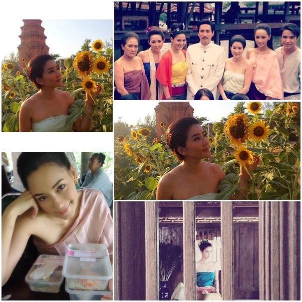 ภาพจากกองถ่าย เรือนเสน่หา กับบรรยากาศสุดพีเรียด