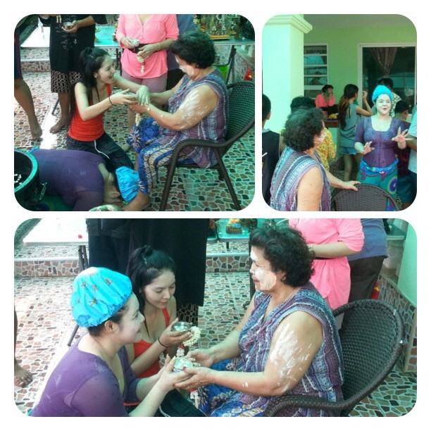 ภาพประทับใจ เหล่าดารารดน้ำดำหัวผู้ใหญ่วันสงกรานต์