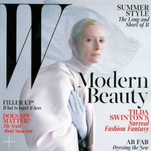 Tilda Swinton @ W Magazine May 2013