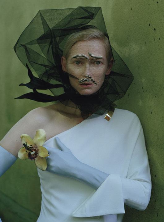 Tilda Swinton @ W Magazine May 2013