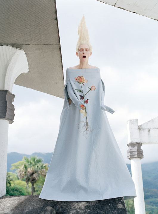 Tilda Swinton @ W Magazine May 2013