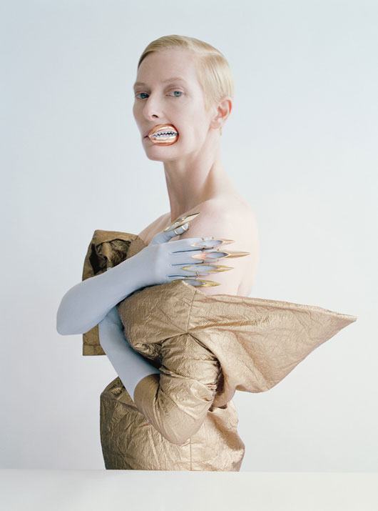 Tilda Swinton @ W Magazine May 2013