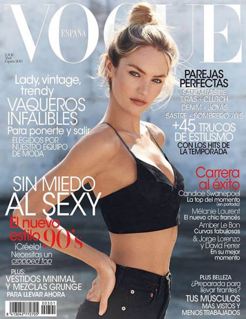 Candice Swanepoel @ Vogue Spain April 2013