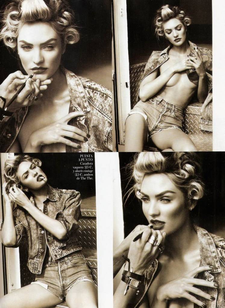 Candice Swanepoel @ Vogue Spain April 2013