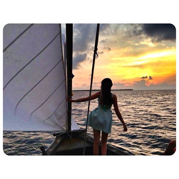 update!! sririta and friend at the maldives