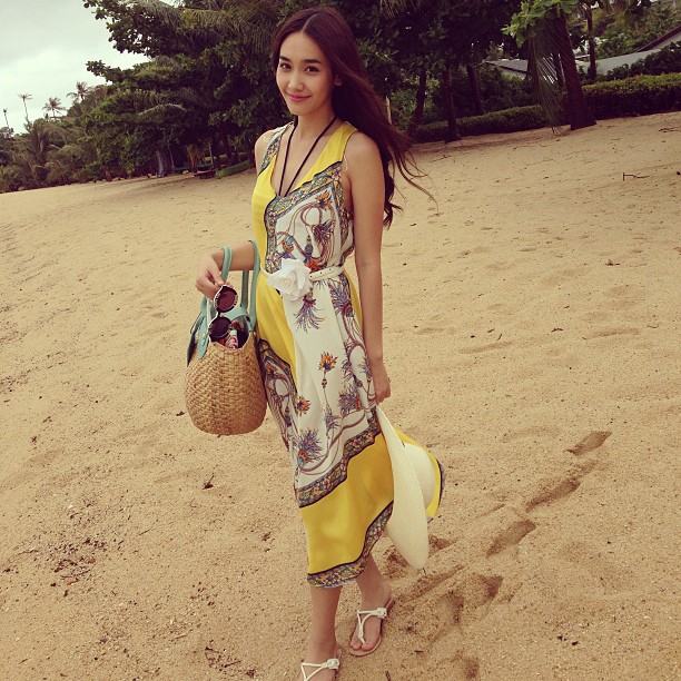 น่ารักโฮก! เที่ยวพักผ่อนชิล ๆ ในวันสบาย ๆ ของมิน พีชญา