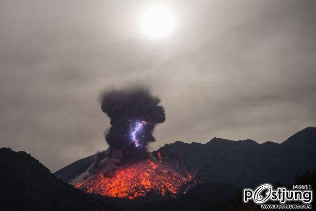 Nasa’s Astronomy Picture of the Day: Sakurajima Valcano Unleashing Hell