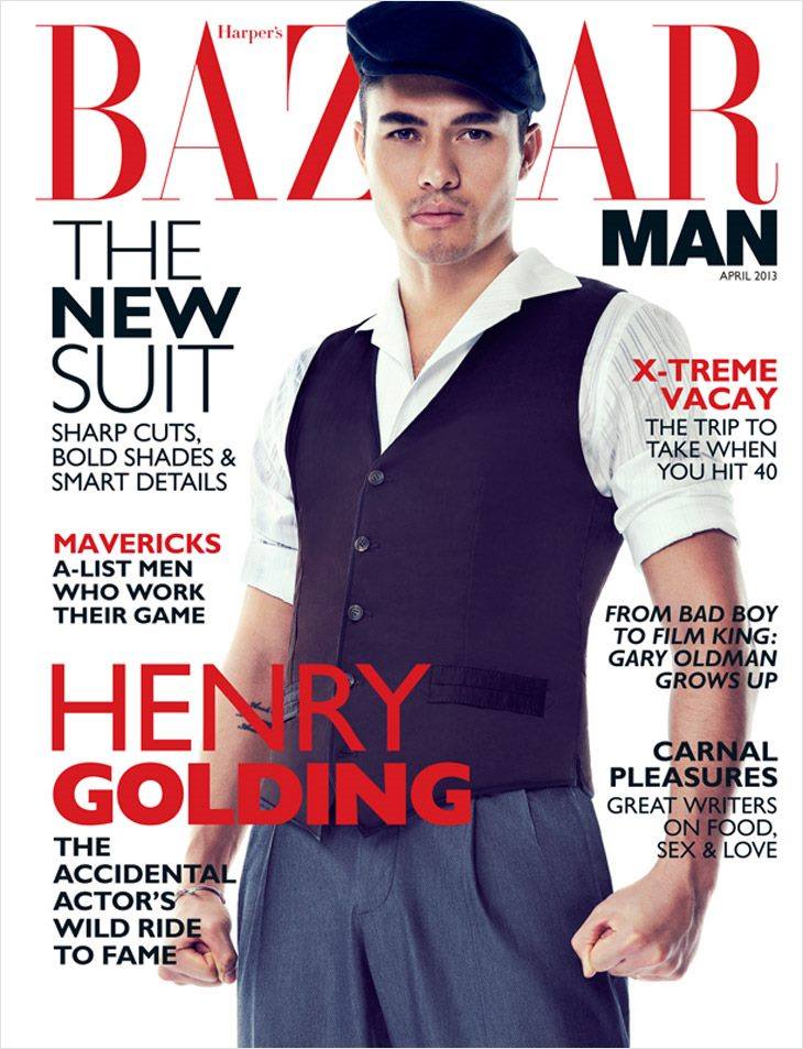 Henry Golding @ Harper’s Bazaar Malaysia April 2013