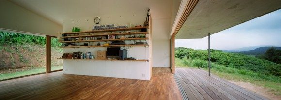 a weather-proof house on an island by Harunatsu-Archi