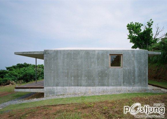 a weather-proof house on an island by Harunatsu-Archi