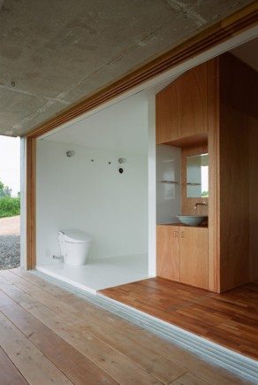 a weather-proof house on an island by Harunatsu-Archi