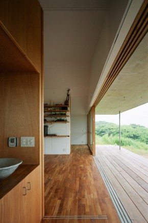 a weather-proof house on an island by Harunatsu-Archi