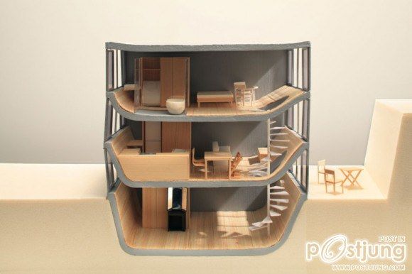 House in Zushi by Takeshi Hosaka