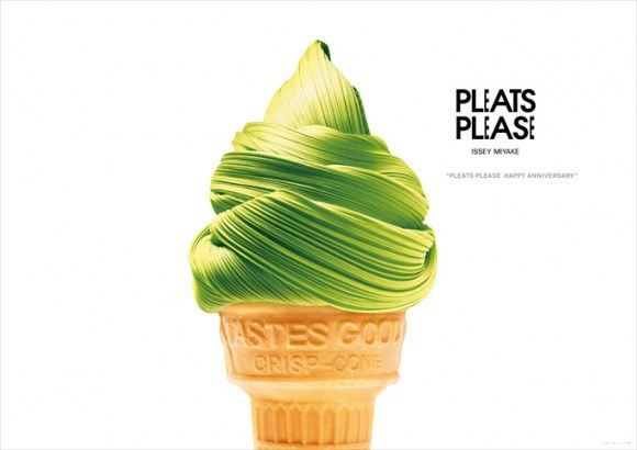 Pleats Please 20th Anniversary Campaign by Taku Sato